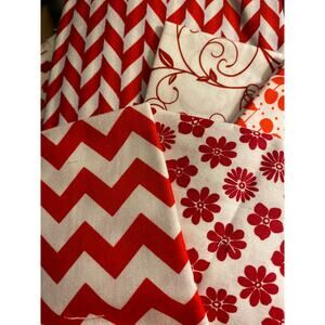 Quilt Fabric Lot Reds at least 4 yards